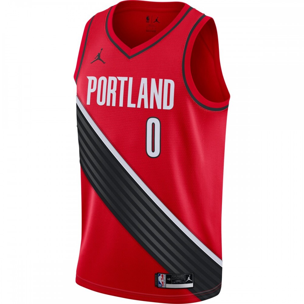Damian Lillard Portland Trail Blazers Jordan Brand 2020/21 Swingman Jersey - Statement Edition - Red-Pro Kit Vault | Brand New 26/27 Sports Jerseys
